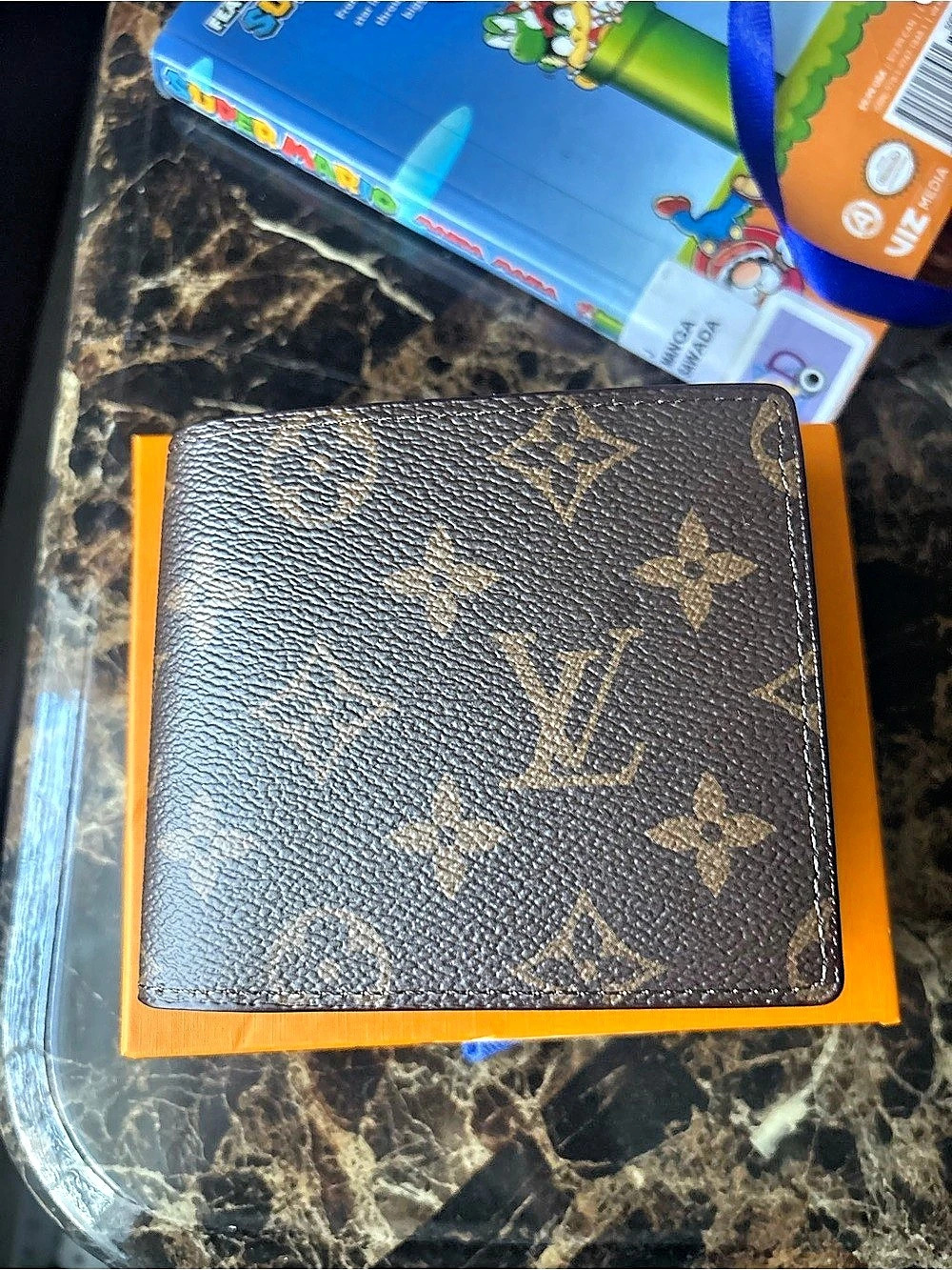 Louis Vuitton Porte Billets 6 Cartes Credit Wallet Brown & Tan